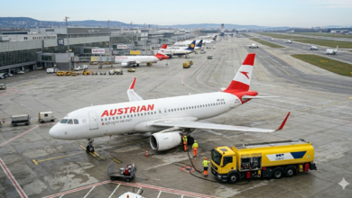 Viyana Havalimanı (VIE) Austrian Airlines (AUA) uçak yakıtı kerosin krizi yakıt ikmali uyarısı