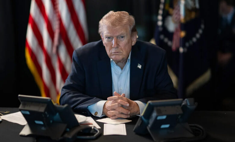 Donald Trump resmi Beyaz Saray portresi 2026 - İran Hürmüz Boğazı ültimatomu ve altyapı saldırısı tehdidi