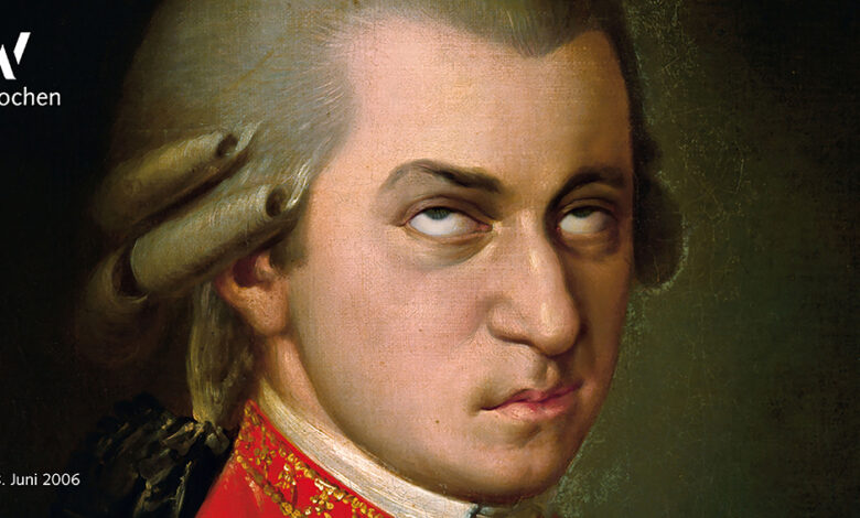 MAK Viyana Mozart Göz Deviren Afiş Wiener Festwochen İronik Tasarım