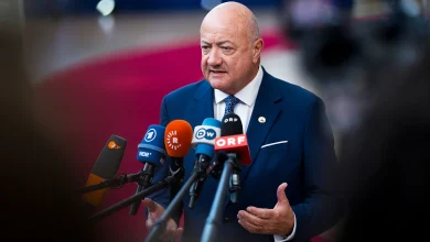 Avusturya Başbakanı Christian Stocker Brüksel AB Liderler Zirvesi basın açıklaması
