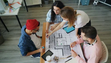 FH Campus Wien üniversite amfisinde ders dinleyen yüksek lisans öğrencileri
