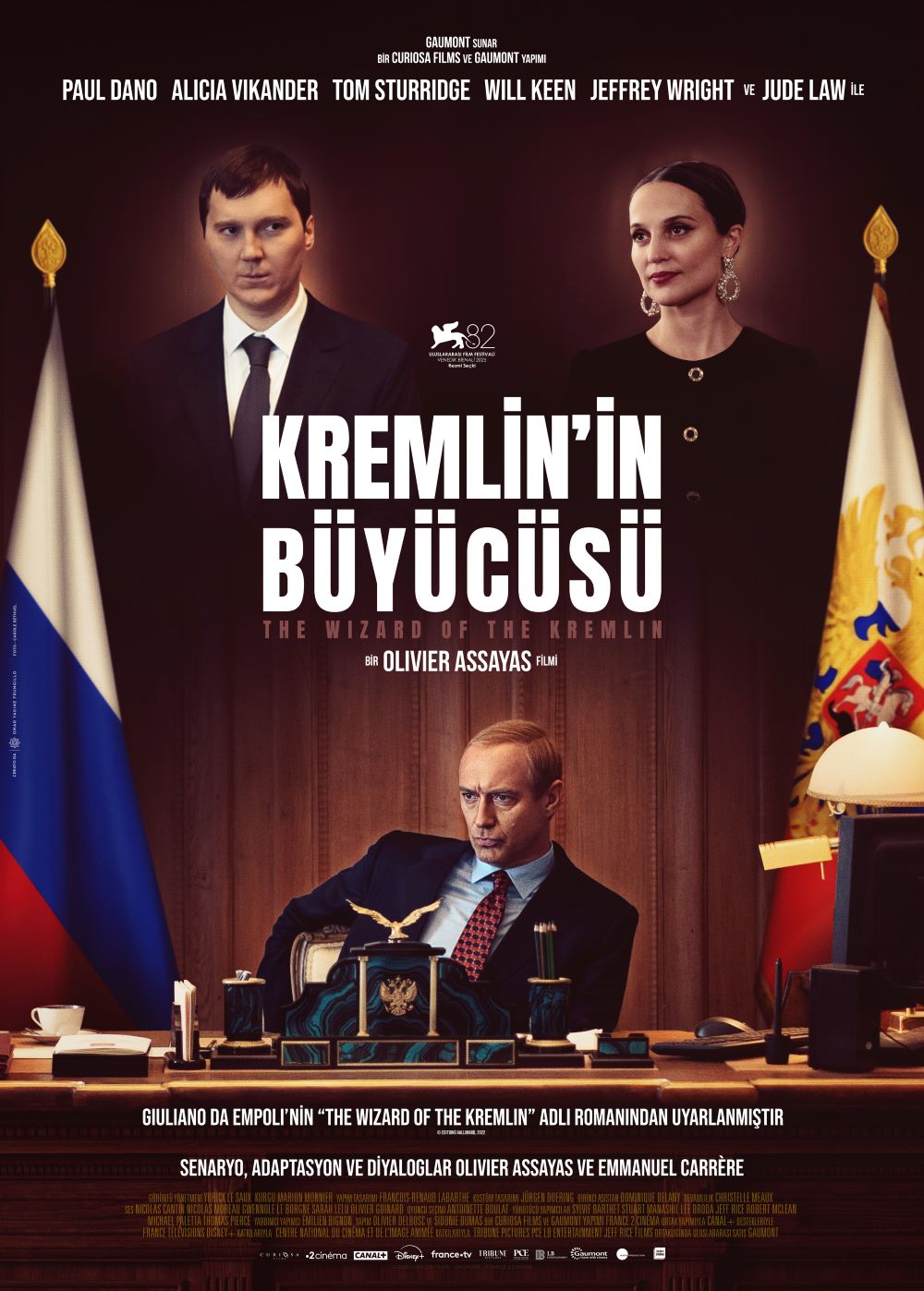 Kremlin'in Büyücüsü Türkçe Afiş